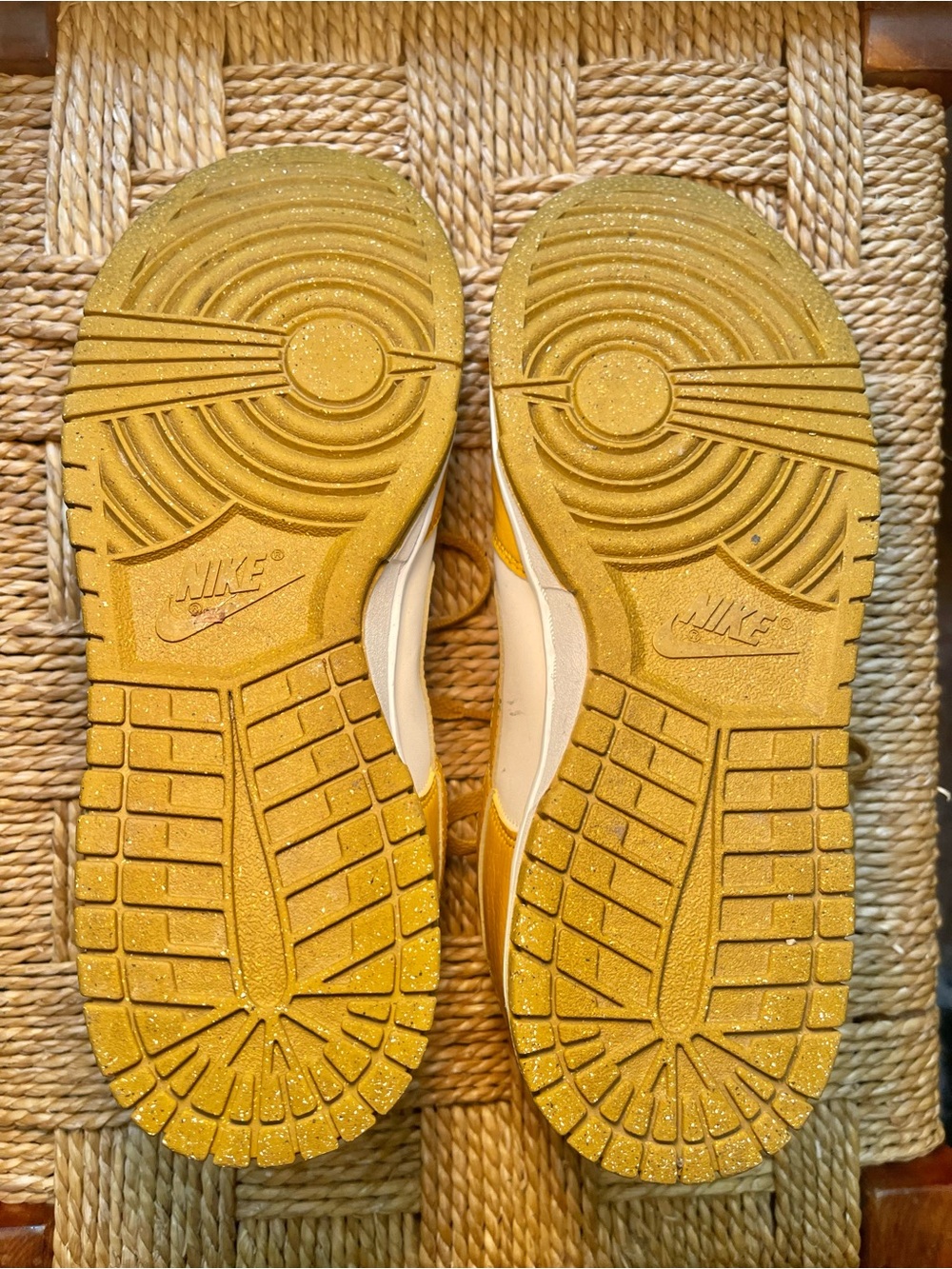 Yellow Nike Dunks Low Size 9 - Picture 2 of 7